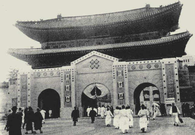 1915년 경복궁에서 열린 시정 5년 기념 조선물산공진회