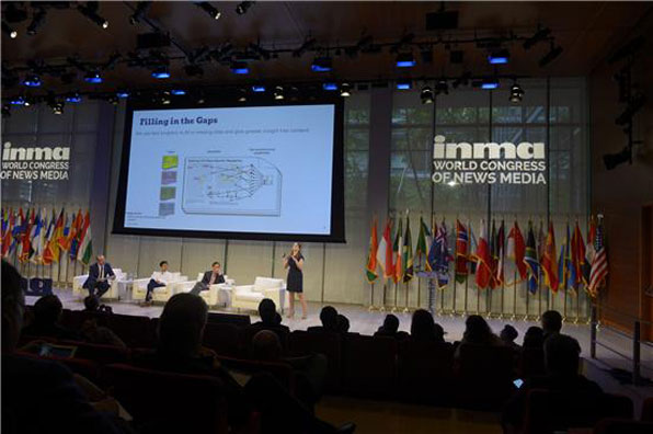 지난달 22~23일 뉴욕에서 열린 2017 국제뉴스미디어협회(INMA) 세계 총회