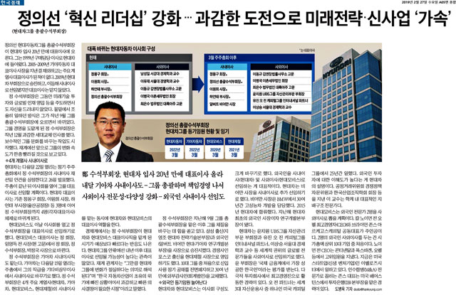 한국경제신문 2월 27일