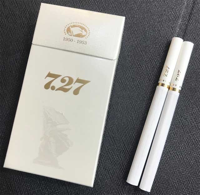 7.27 담배/ 김정은 위원장과 고위급 간부들이 즐겨 피운다. 전승절 7.27에서 이름을 따 왔다.