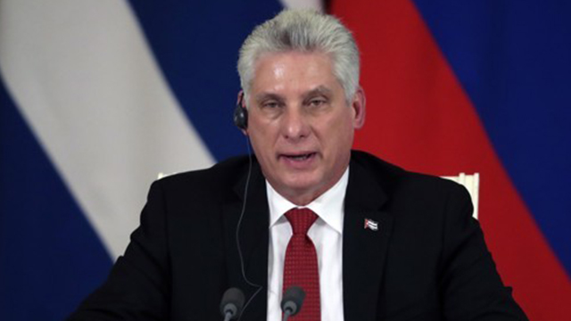 미겔 디아스카넬 쿠바 국가평의회 의장. 쿠바의 국가수반인 디아스카넬 의장은 미국 대사관 직원들에 대한 음파 공격 의혹을 부인했다.