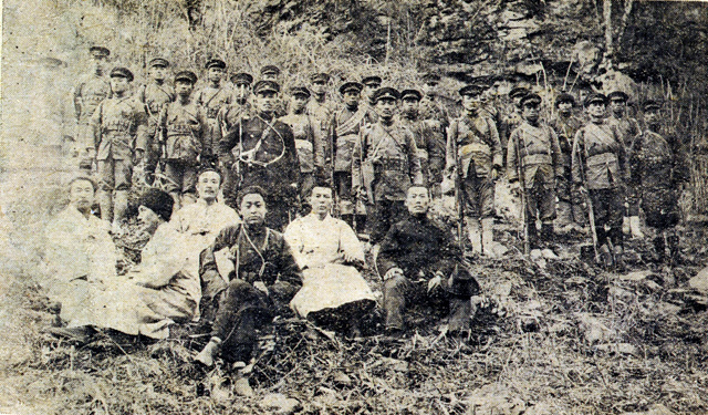 만주 참의부 독립군 대원(1923년)