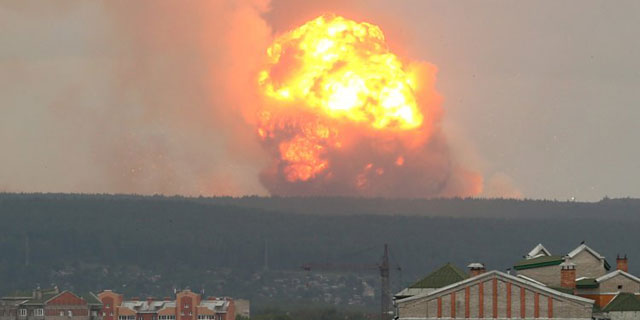 러시아 신형 열핵추진 미사일 시험 폭발 사고(출처: 비즈니스 인사이더) 