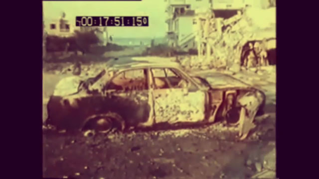 터키군에 점령된 키프로스 파마구스타(1974년)