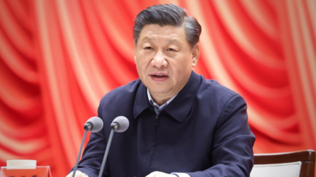 시진핑 주석이 3월 1일 중국 공산당 중앙당교 청년 간부 양성반 개학식에서 연설하는 모습(출처=연합뉴스) 