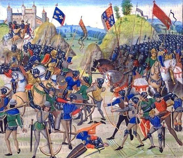 잉글랜드가 거둔 크나큰 승전 가운데 하나인 1346년의 크레시 전투