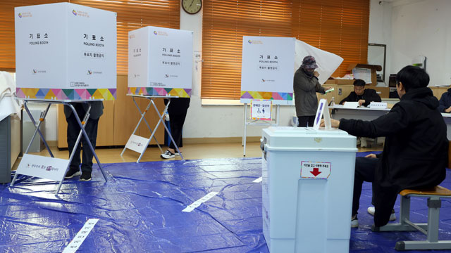 [총선] 22대 총선 투표율 오후 3시 기준 59.3%…지난 총선보다 2.8%p↑