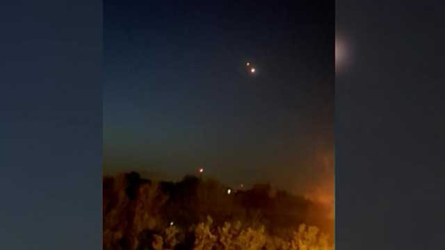 이스라엘, 이란에 새벽 미사일 타격…<br>“본토 공습에 6일 만에 보복”