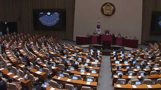 [속보] ‘채상병특검법’ 국회 본회의 통과…여당, 강력 반발