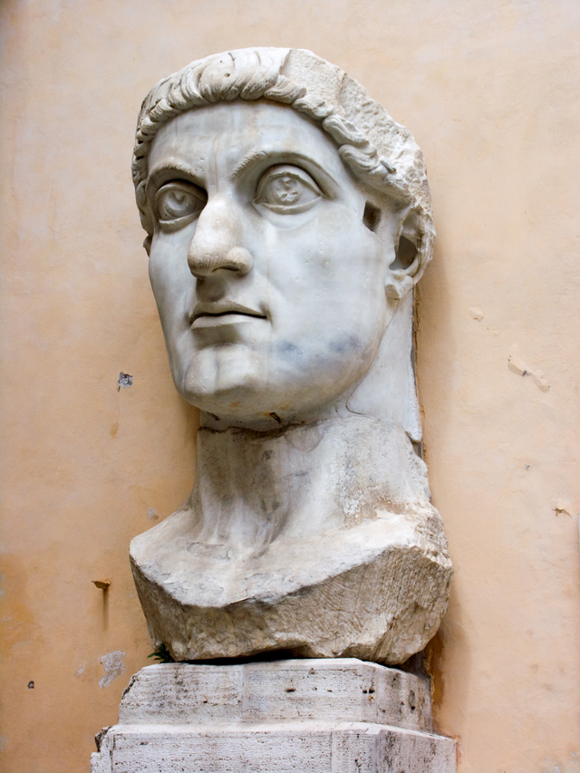 콘스탄티누스 거상, 313년, 카피톨리노박물관