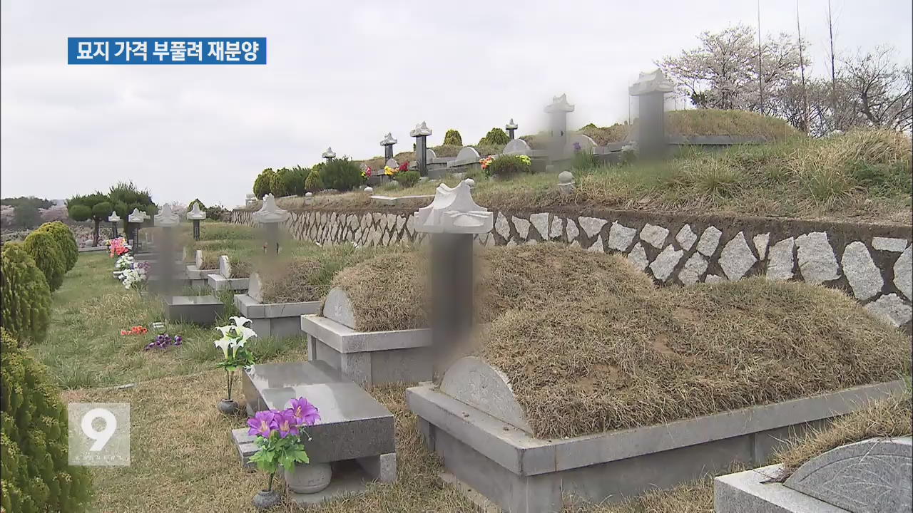유족 등친 공원묘원…묘지 가격 최대 6배 부풀려 재분양