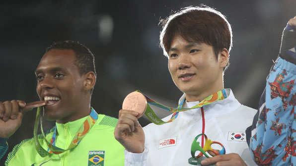 차동민 동메달 획득…태권도 5남매 전원 메달