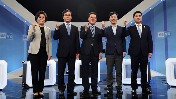 바른정당 대표주자들, TV토론회서 공방