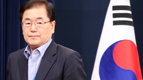 정의용 “文대통령, 2차 한국전쟁 이르지 않도록 막을 것”