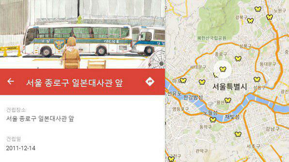 ‘소녀상 보셨습니까?’ 그 이후…디지털로 만나는 소녀상 101곳 지도