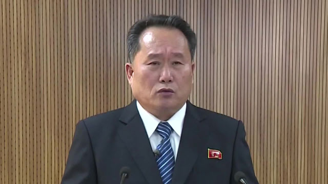 북한 신임 외무상 리선권 전 조국평화통일위원회 위원장