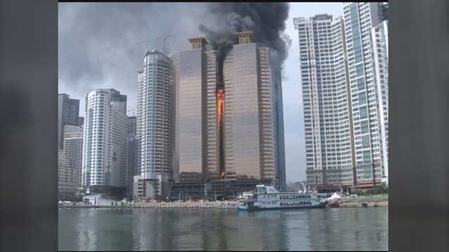 2010년 10월 1일 해운대 고층 오피스텔 화재