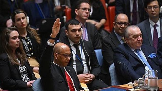 안보리, 팔레스타인 유엔 정회원국 가입안 부결…미 거부권 행사