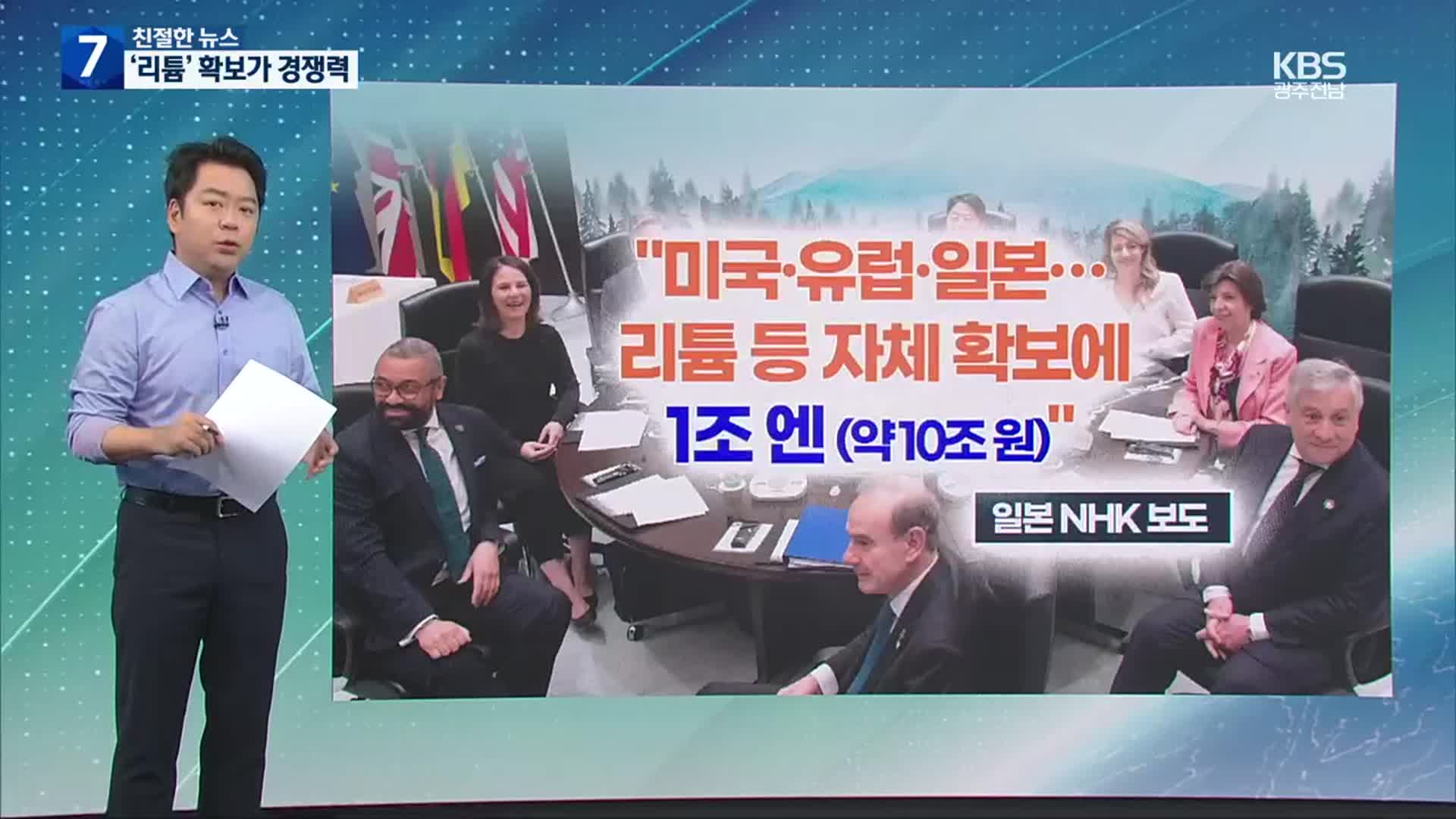 [친절한 뉴스K] 「リチウム確保戦争」・・・わが国は？