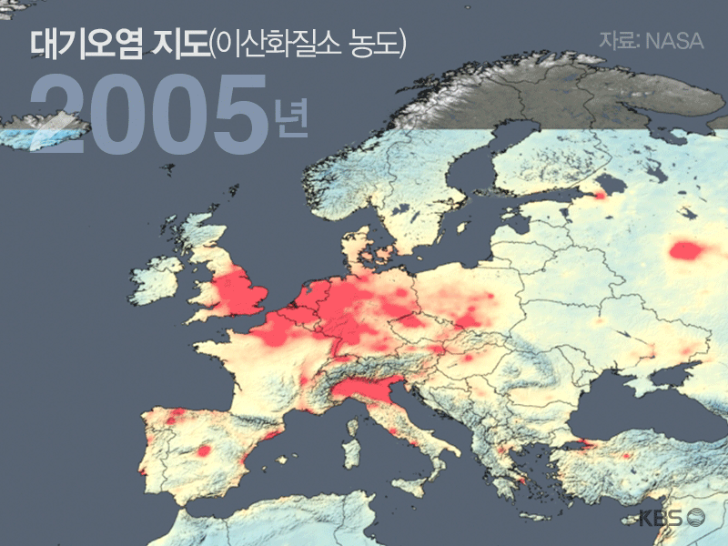 유럽 애니메이션 GFI 지도