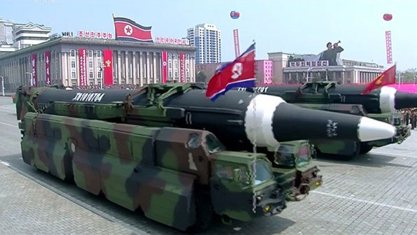 열병식에 등장한 신형 미사일은 탄두 형태가 KN-08과 유사해, 전문가들은 KN-08의 개량형이라고 분석하기도 했다. 