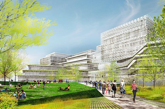 오는 2020년 하버드 메인 캠퍼스에서 멀리 떨어진 Allston 지역에 지어지게 될 하버드 신공학관 건물 （The Science and Engineering Complex at Harvard University in Allston）