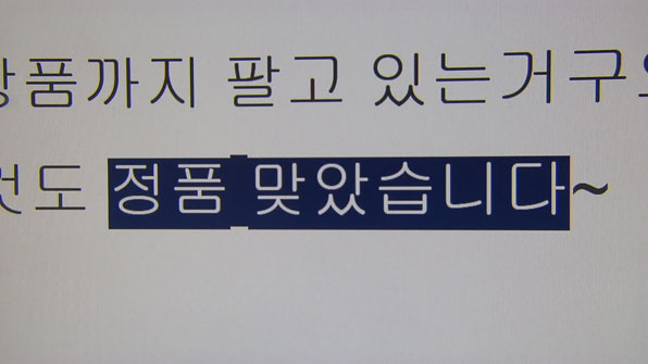 임 씨가 포털사이트에 남긴 가짜 후기.