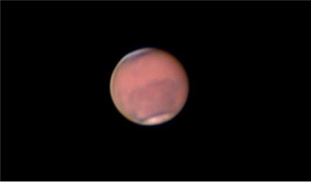 7월 19일 박영식 천문연구원 박사가 촬영한 화성의 모습