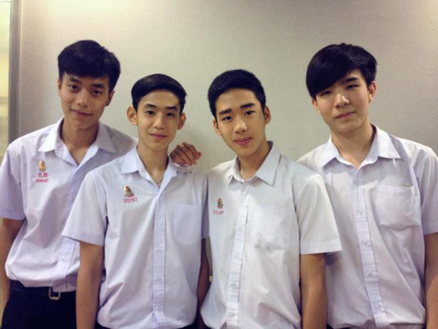 방콕 크리스천 칼리지 학생들 (출처:Khaosod News, The Nation)