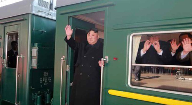 북한 김정은 국무위원장의 전용특별열차