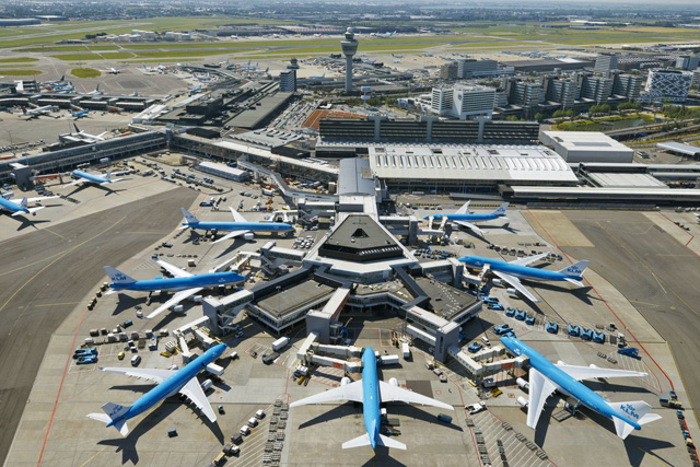 세계에서 세번째로 물동량이 많은 암스테르담 스키폴 공항