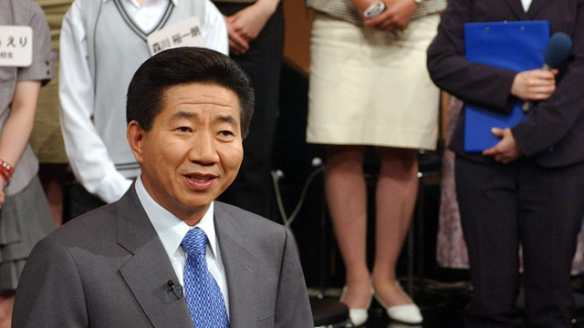 일본 방청객의 질문을 받고 대답하는 노무현 대통령