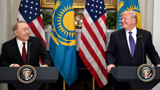 카자흐스탄-미국 정상회담 (지난해 1월)