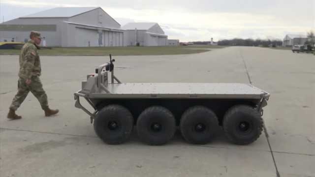 미군이 개발한 전쟁 지원 로봇