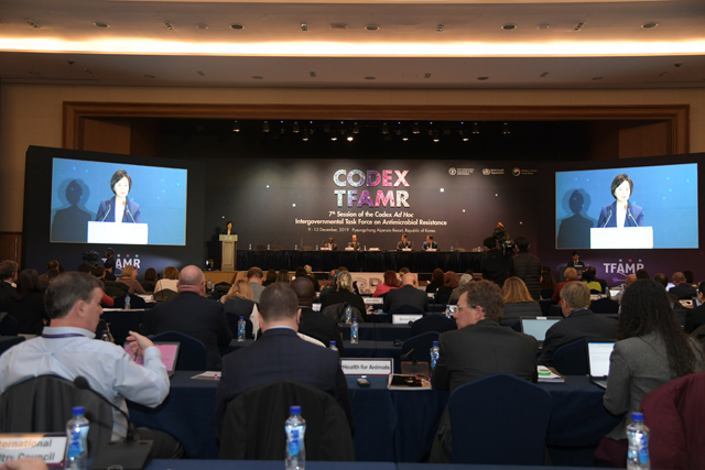 사진 제공: 식품의약품안전처, 2019년 12월 7일부터 13일까지 평창에서 개최된 국제식품규격위원회(CODEX)회의