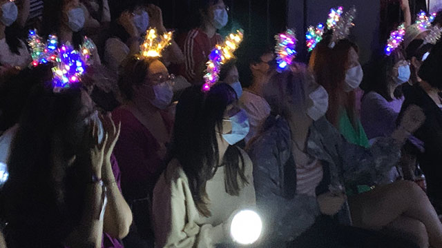 중국의 BTS 팬들이 ‘BTS 페스티벌’에 참석한 모습 (사진촬영 : 이랑)