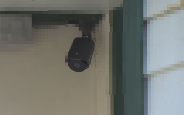 피해자 주택에 경찰이 설치한 CCTV