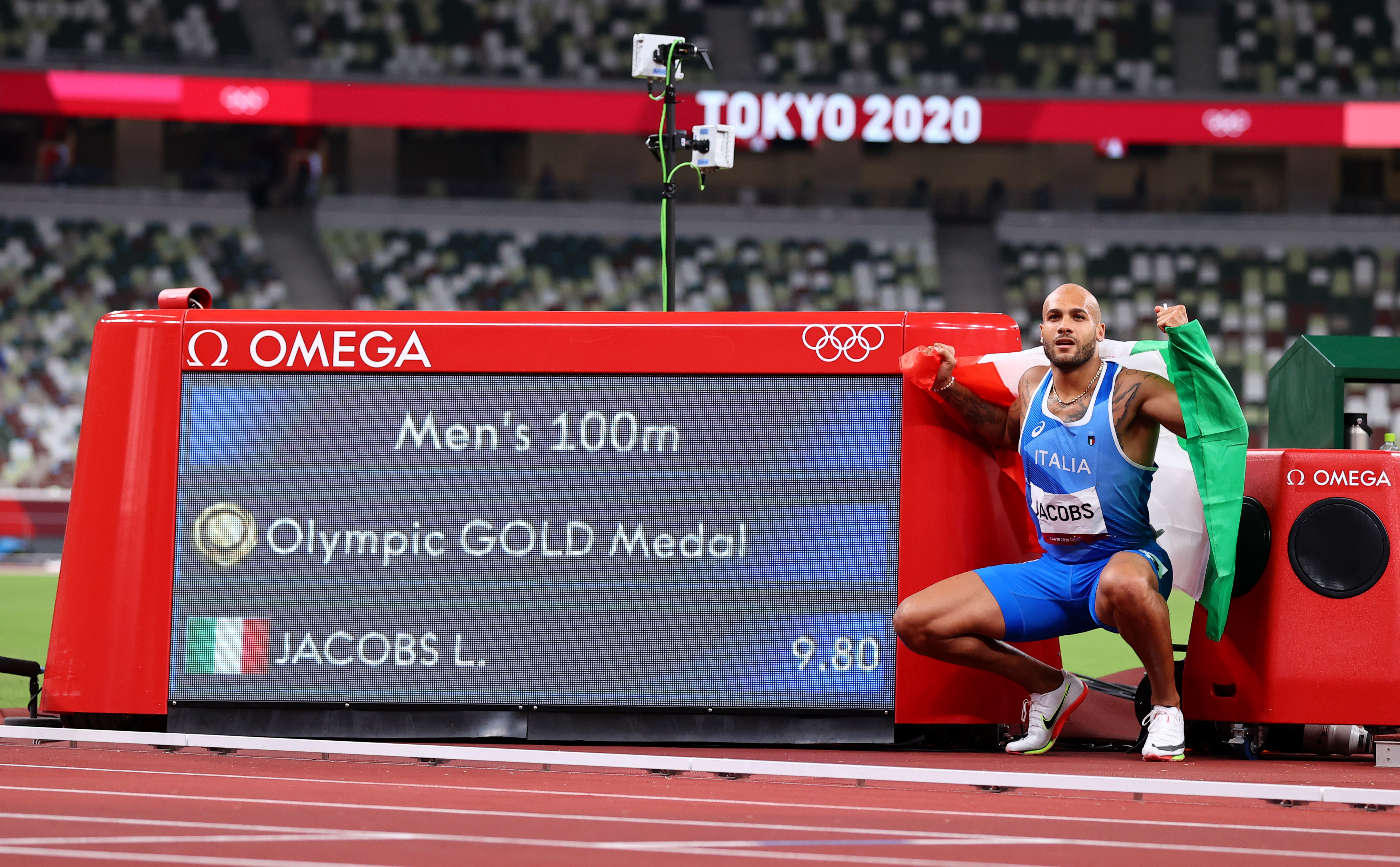 2020 도쿄올림픽 남자 100m 금메달리스트 마르셀 제이컵스