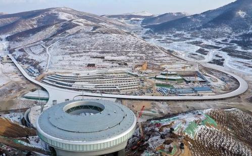 2022 베이징 동계올림픽 설상경기가 열릴 허베이성 장자커우 모습 (출처: 바이두)