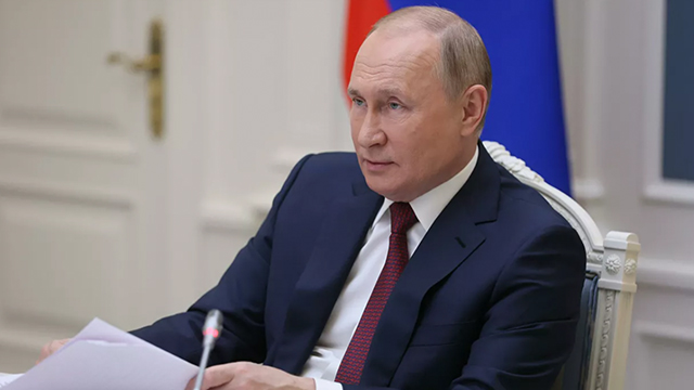 11월 30일 ‘러시아가 부른다’ 투자포럼에 참석한 푸틴 대통령