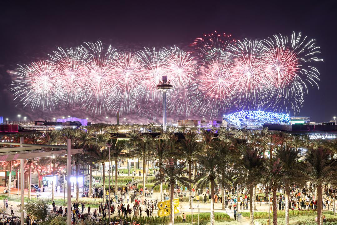 두바이 엑스포 불꽃놀이 (두바이 엑스포 2020)