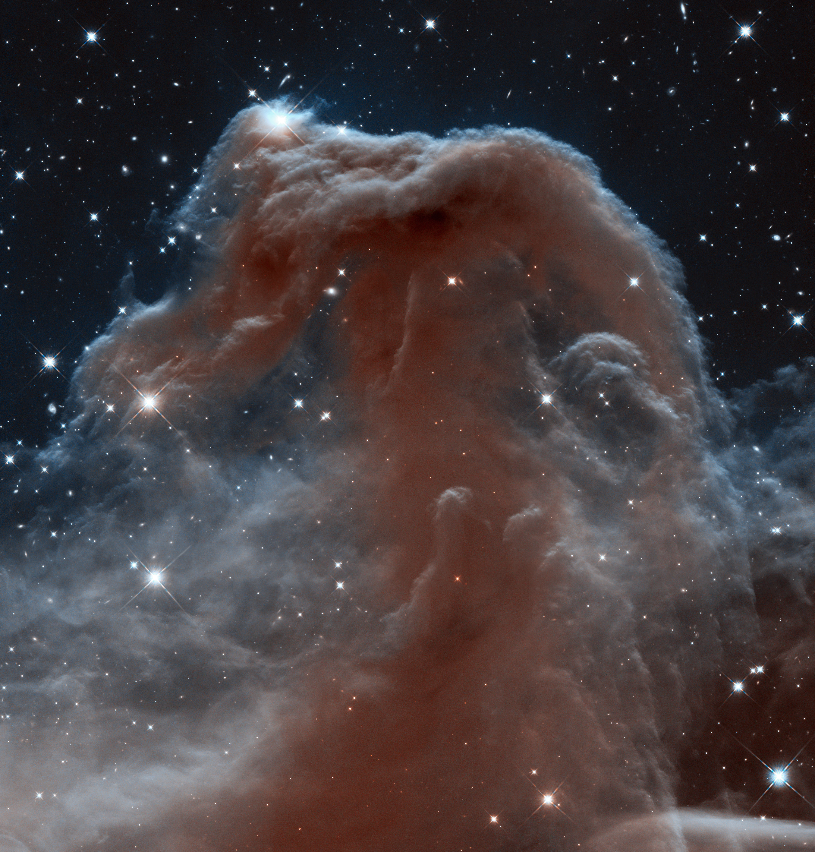 허블 망원경이 찍은 ‘말머리성운’ (사진 제공: 미 항공우주국)
