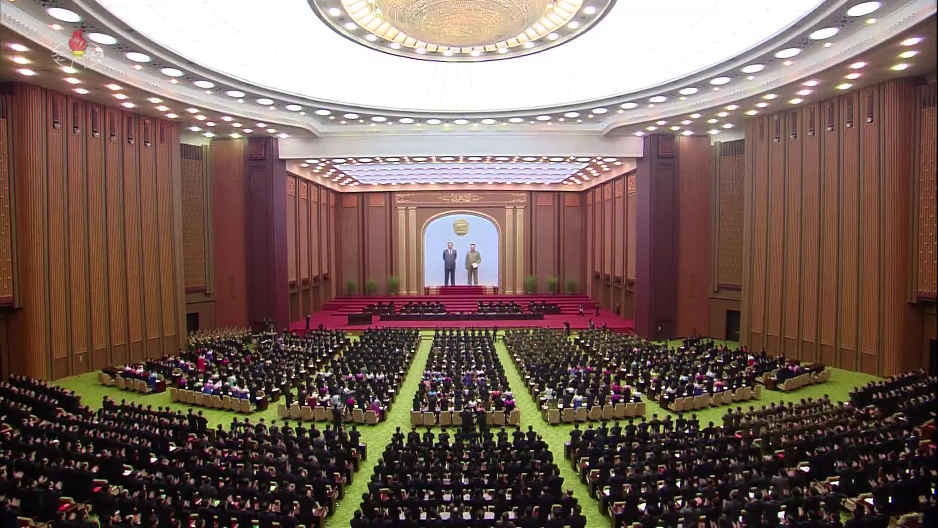 2월 6일~7일 개최된 북한 최고인민회의 제14기 제6차 회의 (조선중앙TV)