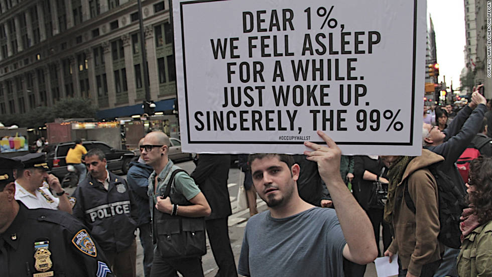 CNN, 2011년 Occupy Wall St. 당시