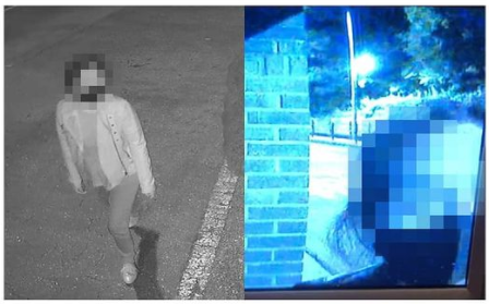 2020년 10월 가수 비 씨의 소속사가 ‘사생활 침해’를 호소하며 공개한 집 앞 CCTV와 현관문에 찍힌 여성의 모습