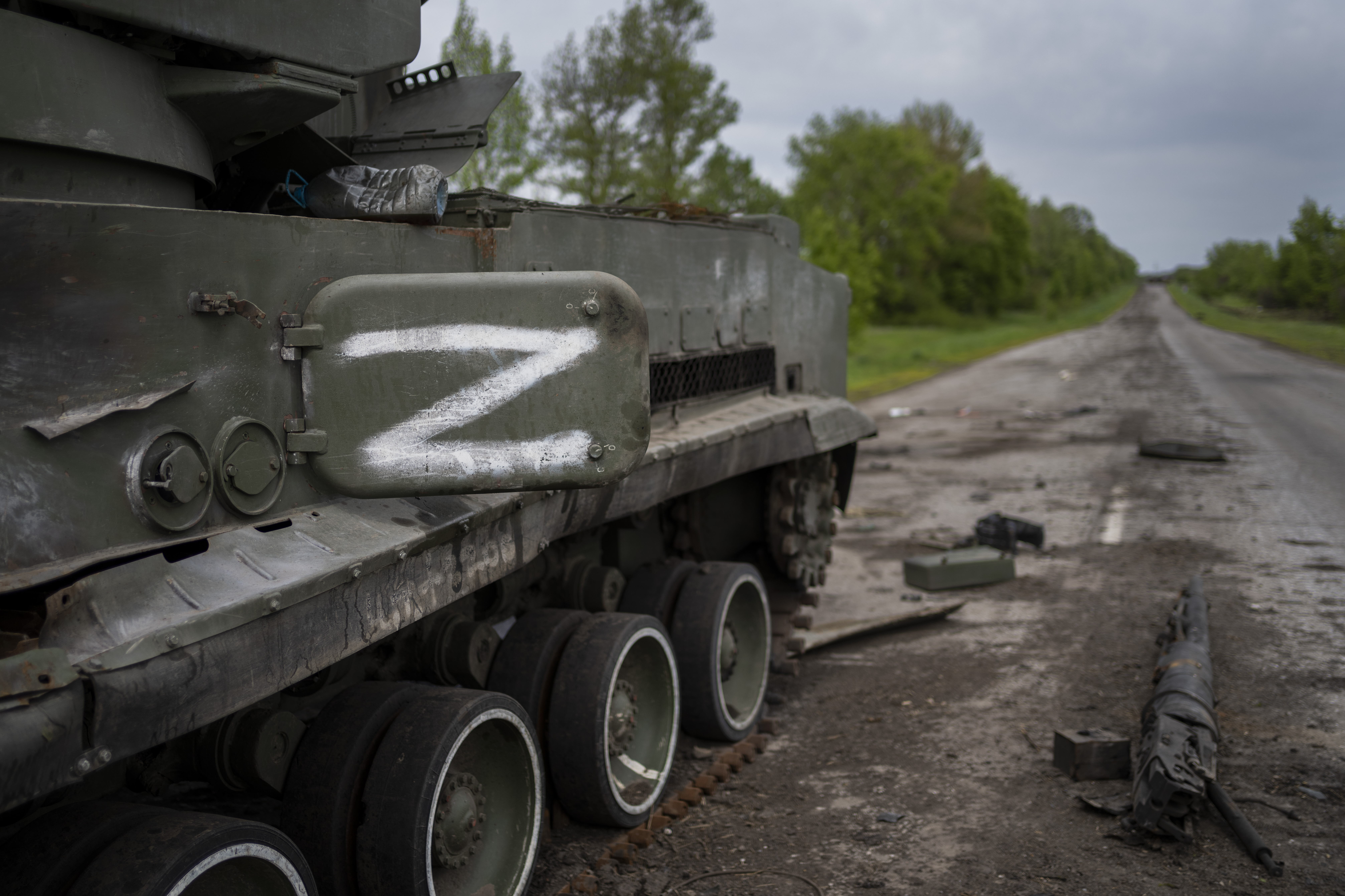 러시아 탱크에 써진 ‘Z’