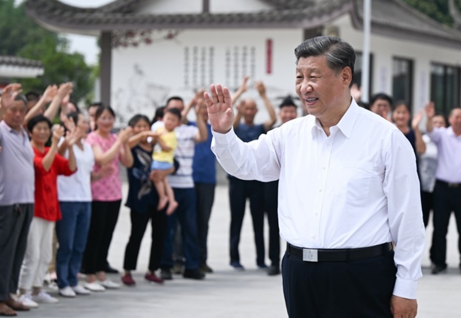 시진핑 중국 주석이 6월 8일부터 쓰촨성 일대를 방문했다.  (출처: 신화사)