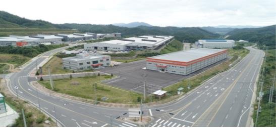 충북 진천 태양광 재활용 센터(사진: 산업통상자원부 제공)