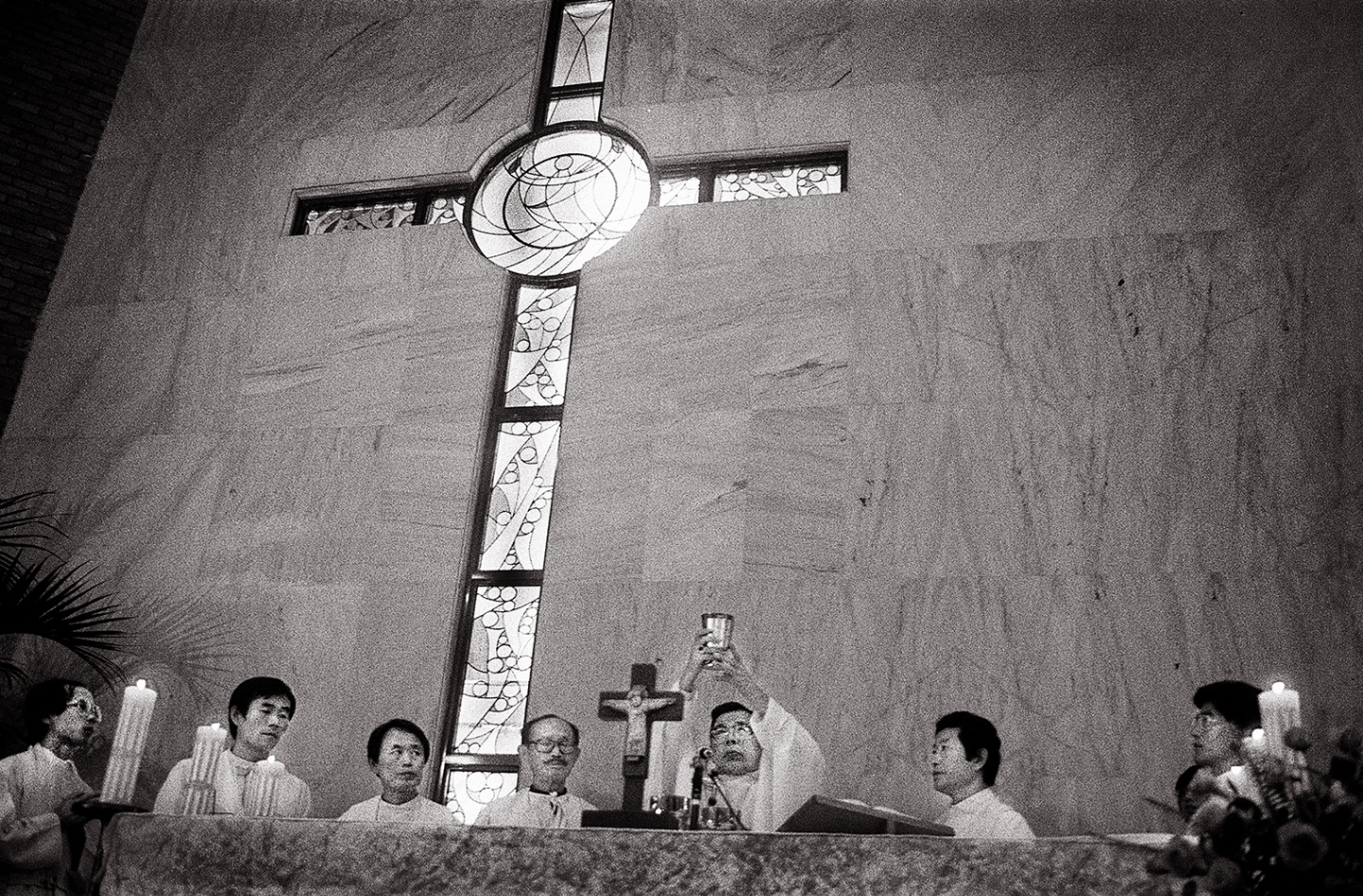 1986년 청담성당 축성식 (사진제공: 서연준 작가)