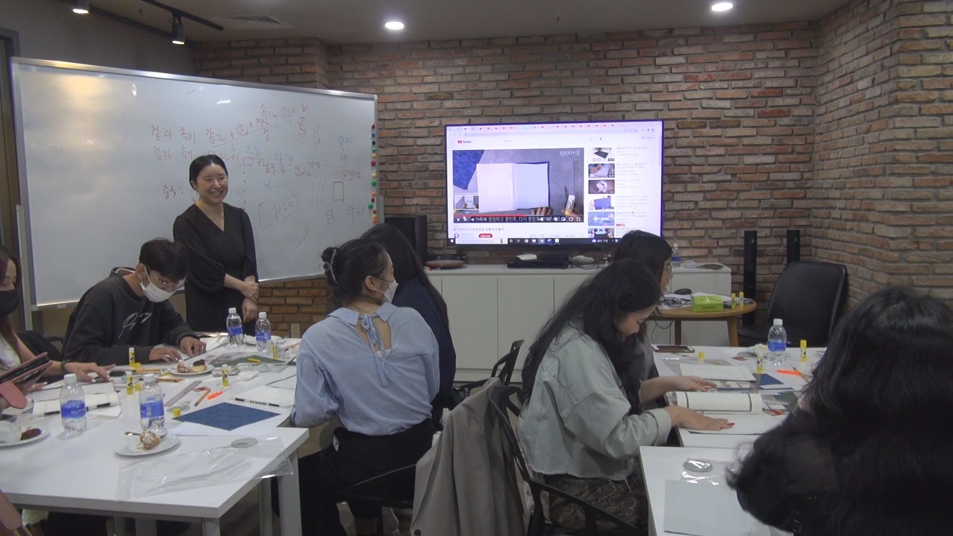 베트남 호찌민의 거점 세종학당 한국문화 수업 모습